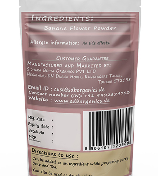 Banana Flower Powder | Banana Blossom Powder | Vazhaipoo Powder | Valaipoo Powder