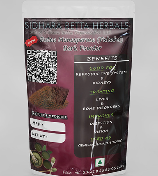 Butea Monosperma Bark Powder | Palāśa | Parna | Palasa