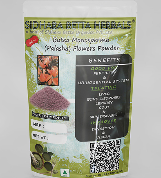 Butea Monosperma Flowers Powder | Palāśa | Parna | Palasa