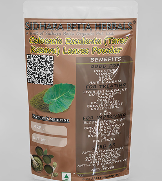 Colocasia Esculenta Leaves Powder | Taro | Kesavu