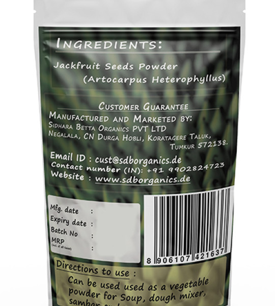 Jackfruit Seeds Powder | Artocarpus Heterophyllus Seeds Powder | Panasam
