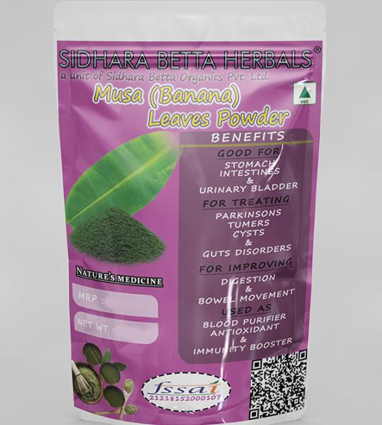 Musa Leaves Powder | Banana Leaves Powder