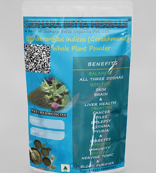 Sphaeranthus Indicus Whole Plant Powder | Gorakhmundi | Tapaswini