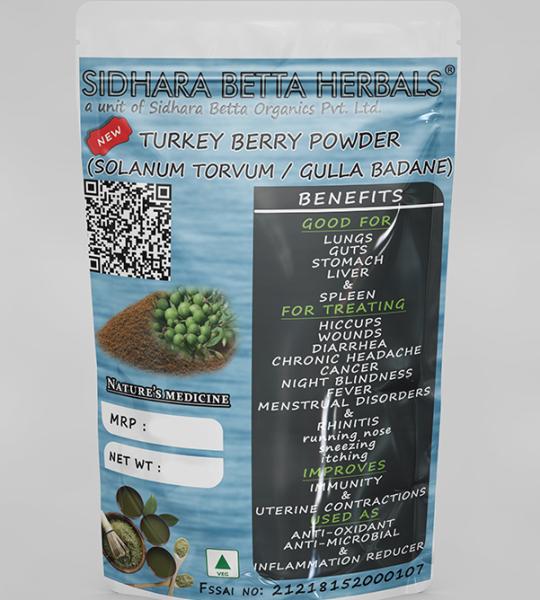 Turkey Berry Powder | SOLANUM TORVUM | GULLA BADANE