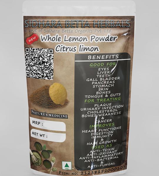 Whole Lemon Powder | Gaja Nimbe Powder